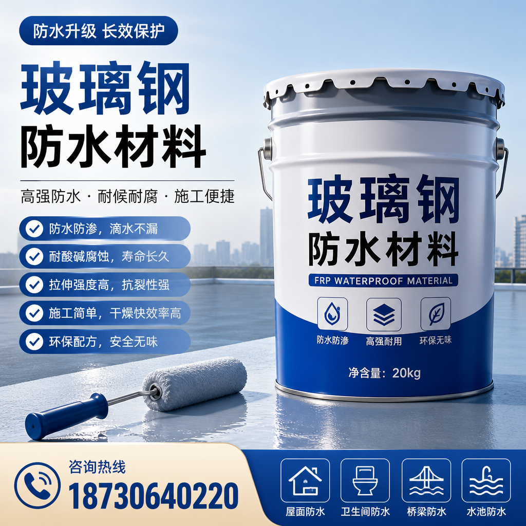 专家解析：玻璃钢防水材料的市场前景分析在 阳江