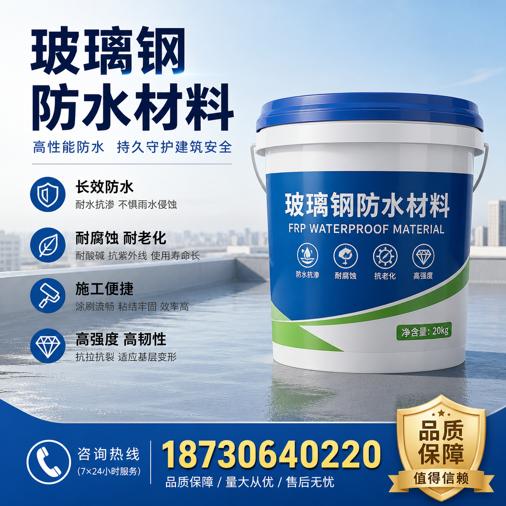 专家解析：玻璃钢防水材料的市场前景分析在 阳江
