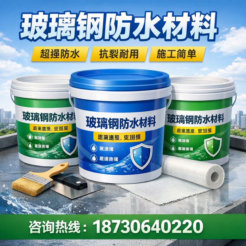 了解玻璃钢防水材料的市场趋势,阳江 企业不可不知